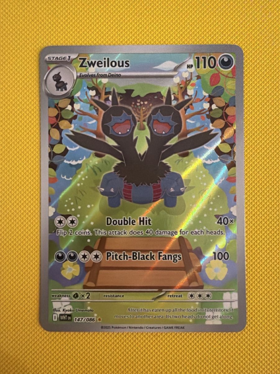 Pokémon Carte collezionabili: Zweilious 147/086 NM EN – Usato da Cadro venduto da rarecandycustoms