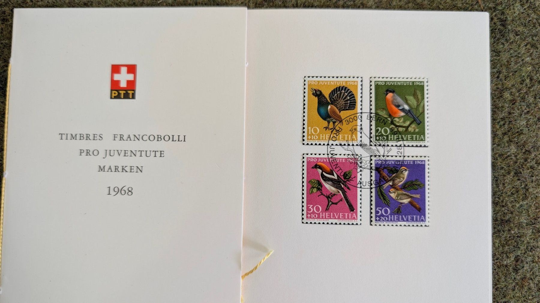 Tutti i francobolli: Briefmarkensammlung mit verschiedenen Schweizer Marken – Usato da Mogelsberg venduto da Martin122 8