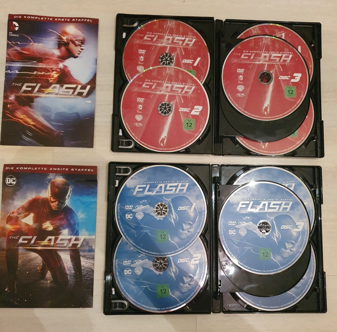 Tutti i DVDs: The Flash DC Comics Serie Staffel 1 & 2 DVD – Usato da Weiningen ZH venduto da jet_qh2c 2