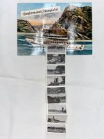 Ansichtskarte Gruss Rhein Rheinfahrt mit kleinem Reporello