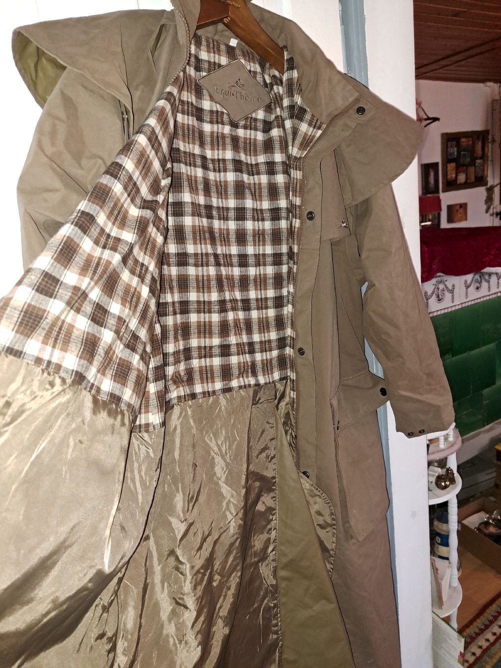 Mäntel: Equi-Thème RegenReitmantel XL,  – Gebraucht aus Kölliken von Upcycling-by-Mc-TAM 2
