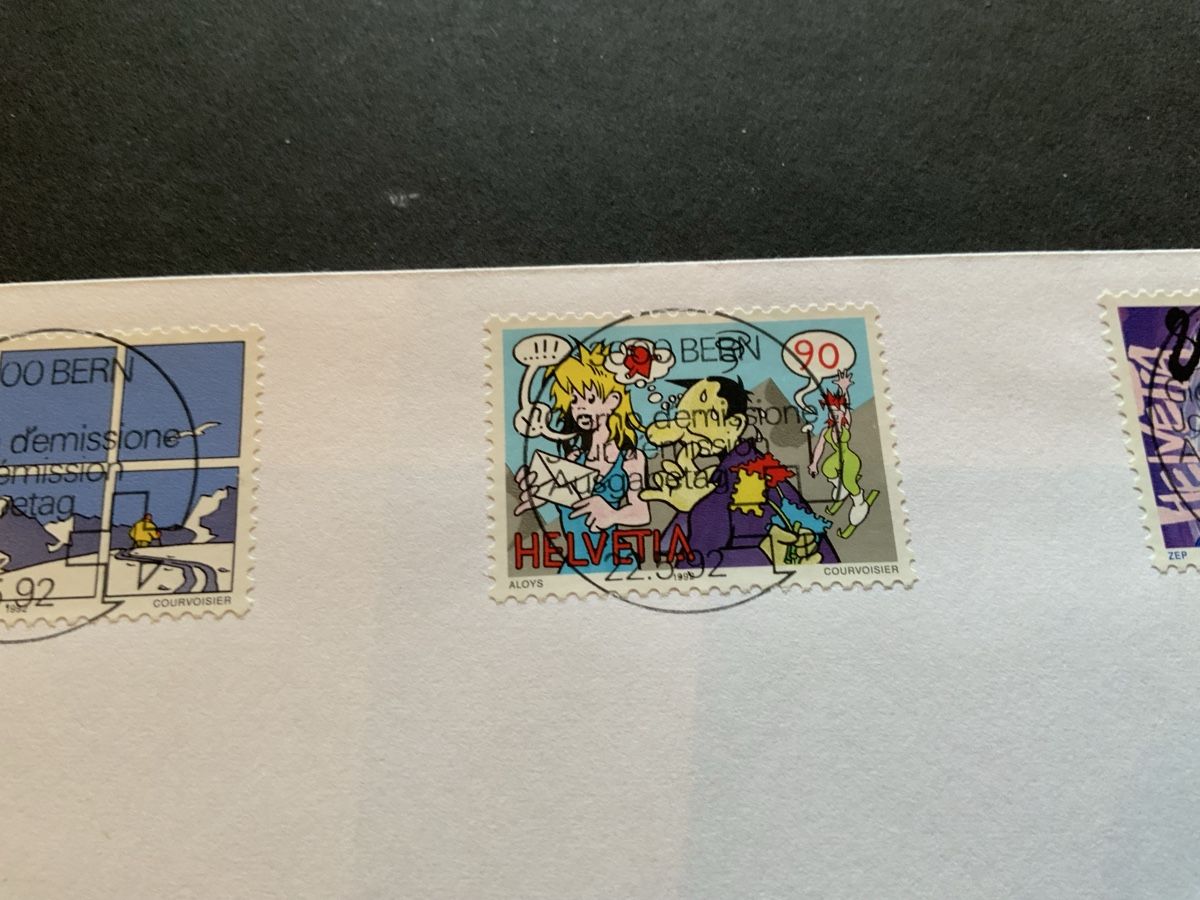 Tutti i francobolli: 1992 COMICS FDC VOLL EINWANDFREI  – Usato da Beinwil am See venduto da Ricri 2