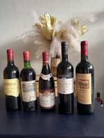 5 Flaschen Rotwein mix / Bordeaux / Médoc