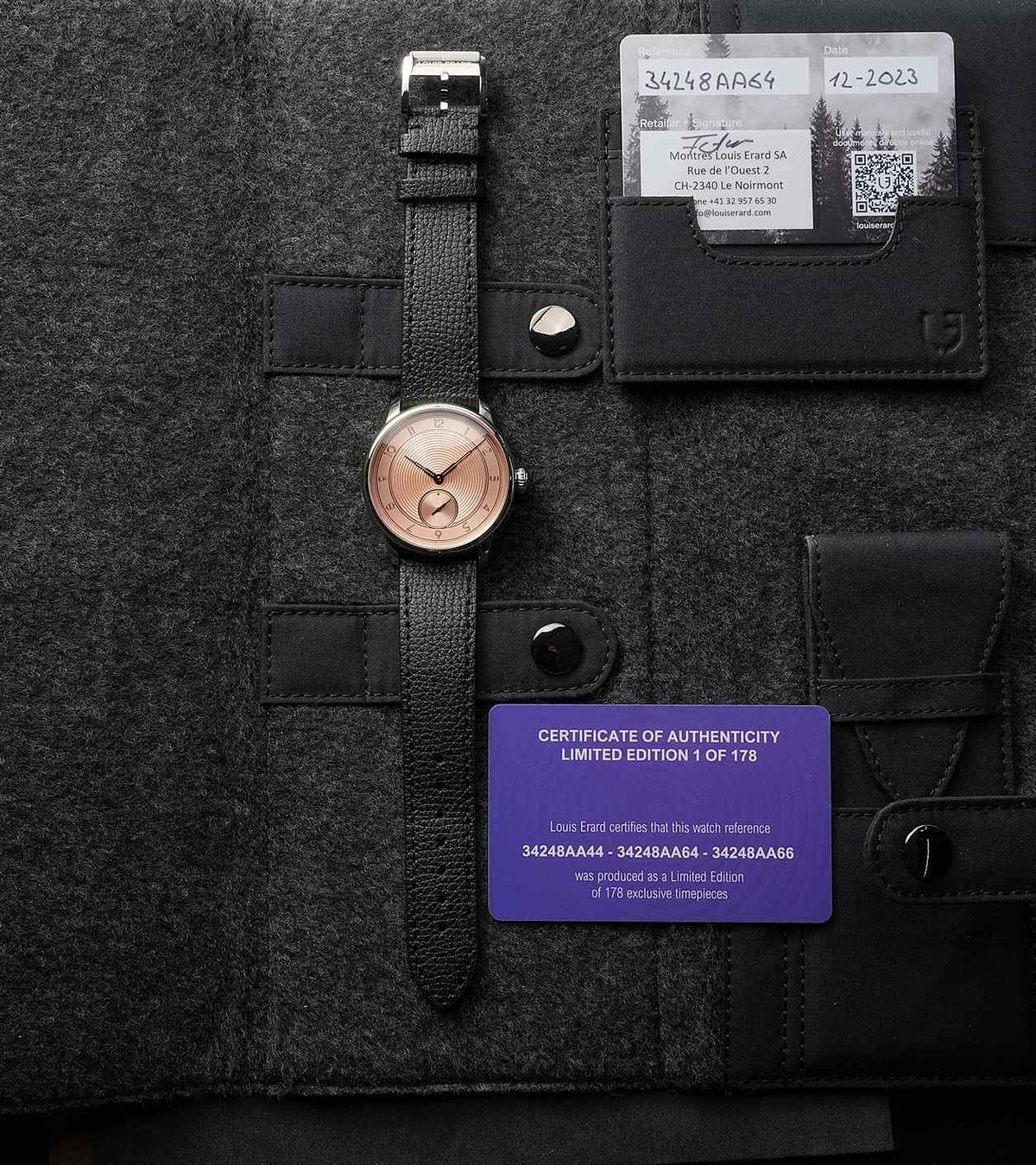 Louis Erard Orologi: Louis Erard La Petite Seconde Metropolis – Nuovo e nell'imballaggio originale da Luzern venduto da ChronoScope6004 1