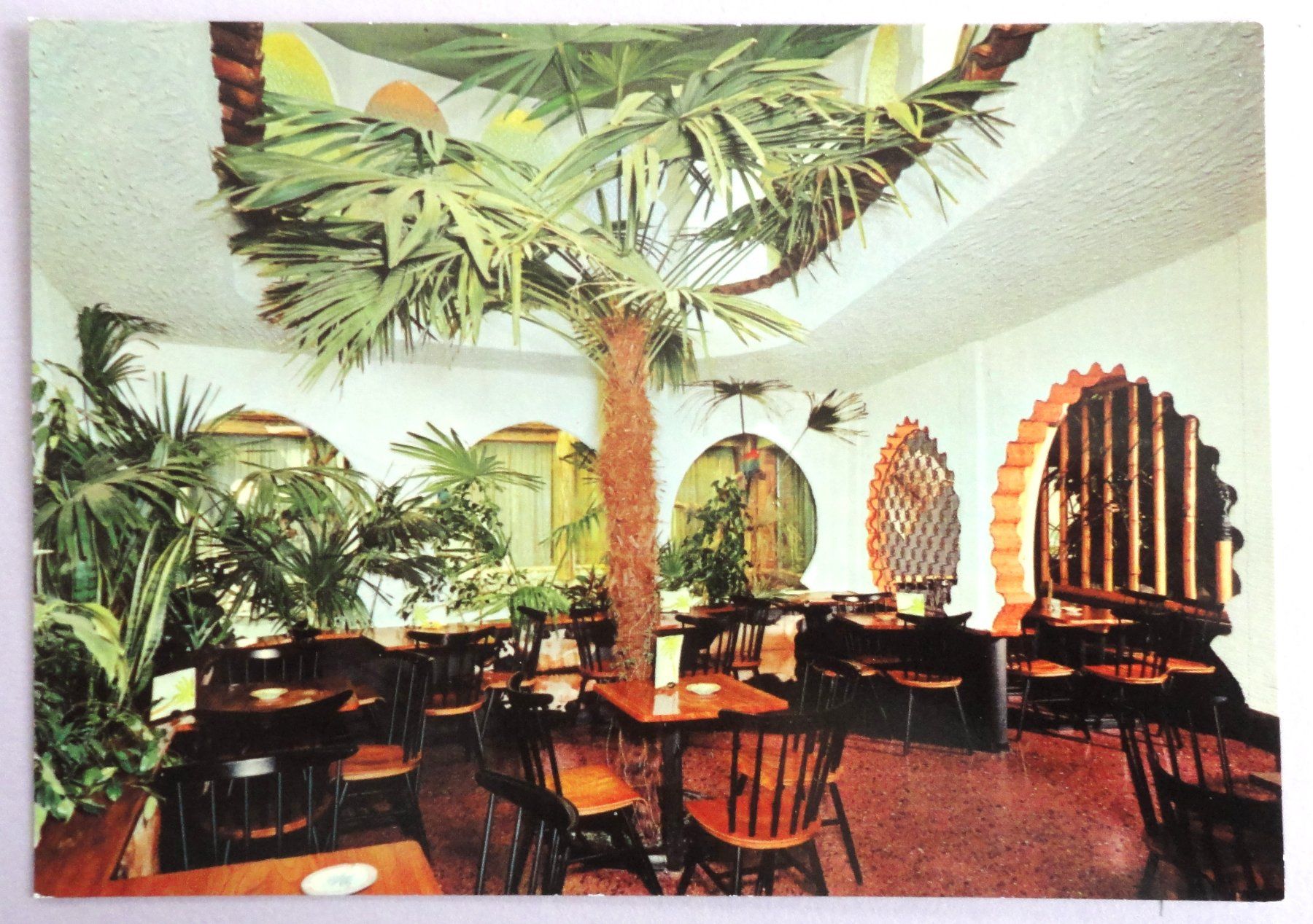 Ansichtskarten: Café Florida, Studen-Biel - "Maroc" – Gebraucht aus Fétigny von Billy2miny