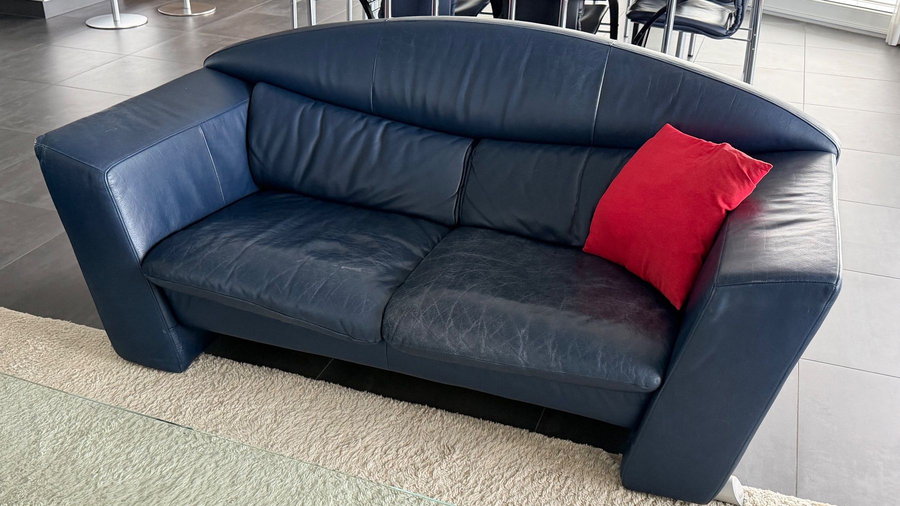 Rolf Benz Divani: Rolf Benz Sofa - Leder – Usato da Arni AG venduto da Fairline 3