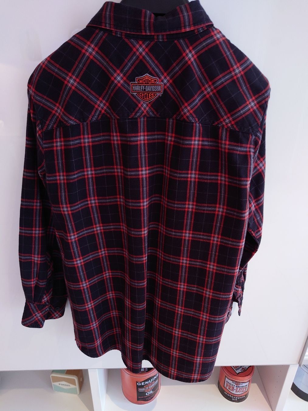 Harley-Davidson Hemden: Harley-Davidson Biker Holzfäller Hemd Gr. M / L – Gebraucht aus Rothenburg von Bleonhard 1
