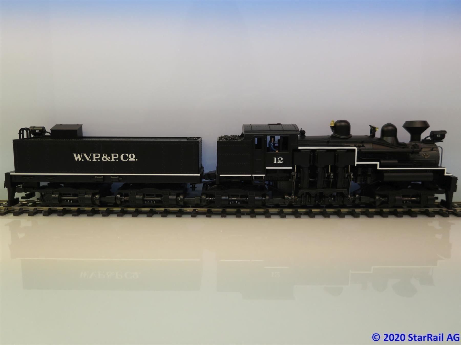 Modellini di ferrovie: MTH 20-3023-2 W.V.P.& P. Cab No. 12 – Nuovo (secondo la descrizione) da Ennetbaden venduto da StarTrain 4