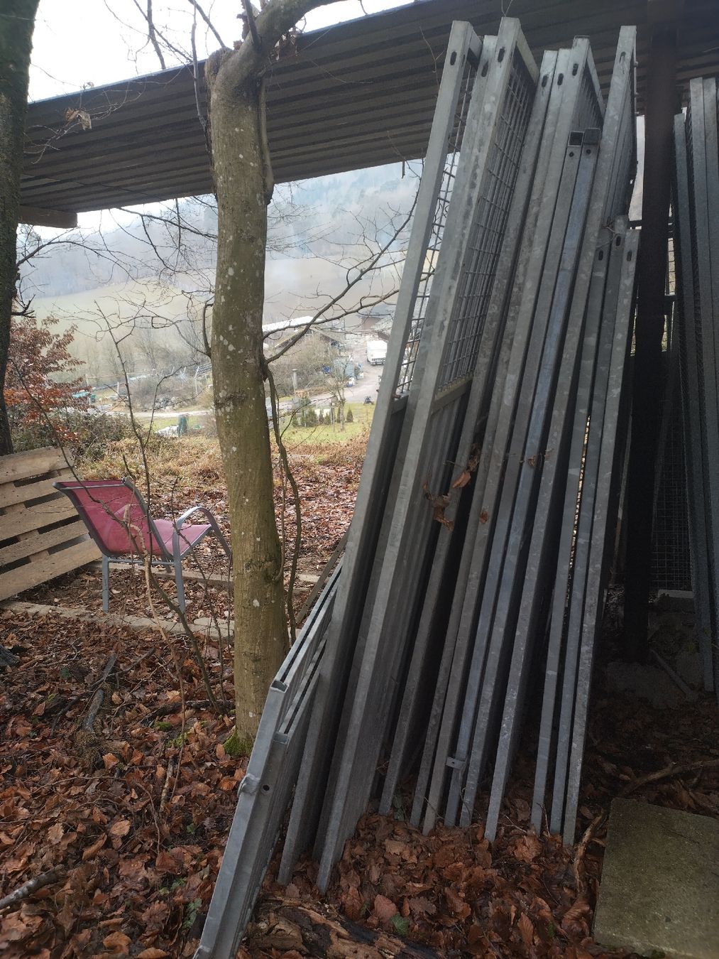 Gabbie, trasporto & Sicurezza: 18 div. Hundezwingerelemente, verzinkt – Usato da Wettingen venduto da Bwalti 2