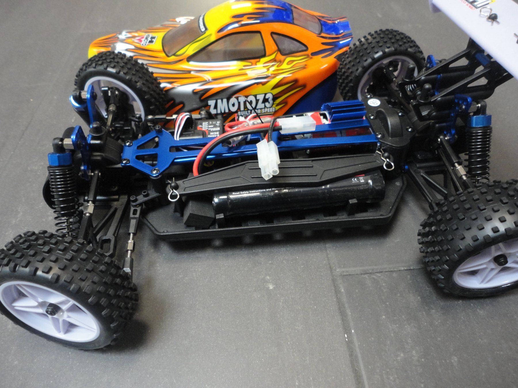 Modellismo RC: schneller 4WD Buggy 1:10 neu – Nuovo e nell'imballaggio originale da Horgen venduto da RcModell 7