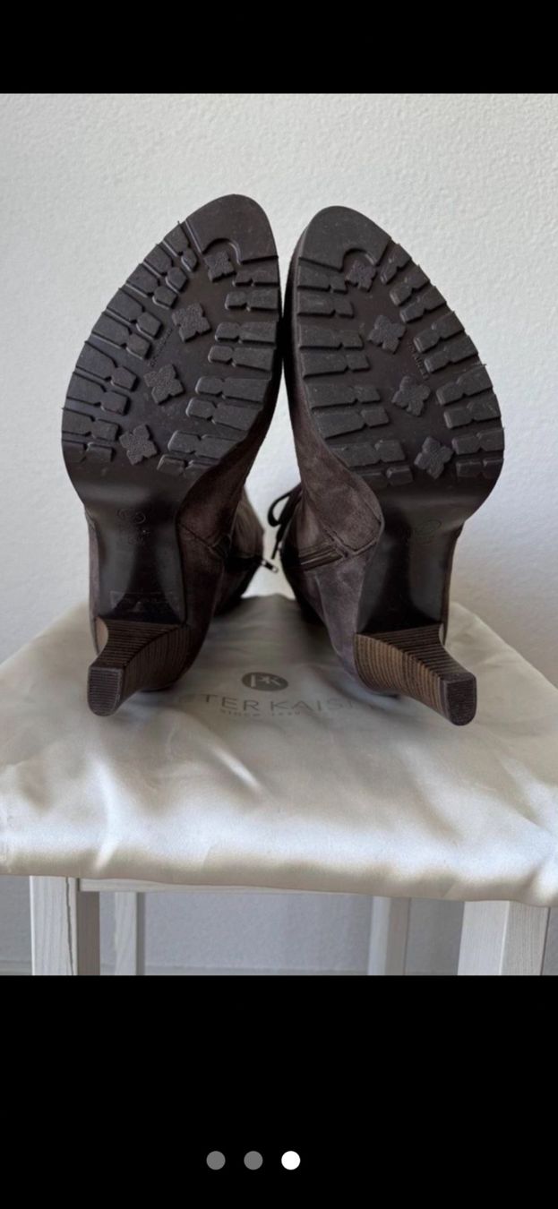 Kaiser Scarpe da donna: Peter Kaiser Wildlederstiefel Grösse 5.5 / 38.5 – Nuovo e nell'imballaggio originale da Regensdorf venduto da weiningerl 2