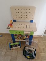 Hape Werkbank mit viel Zubehör für kleine Handwerker!