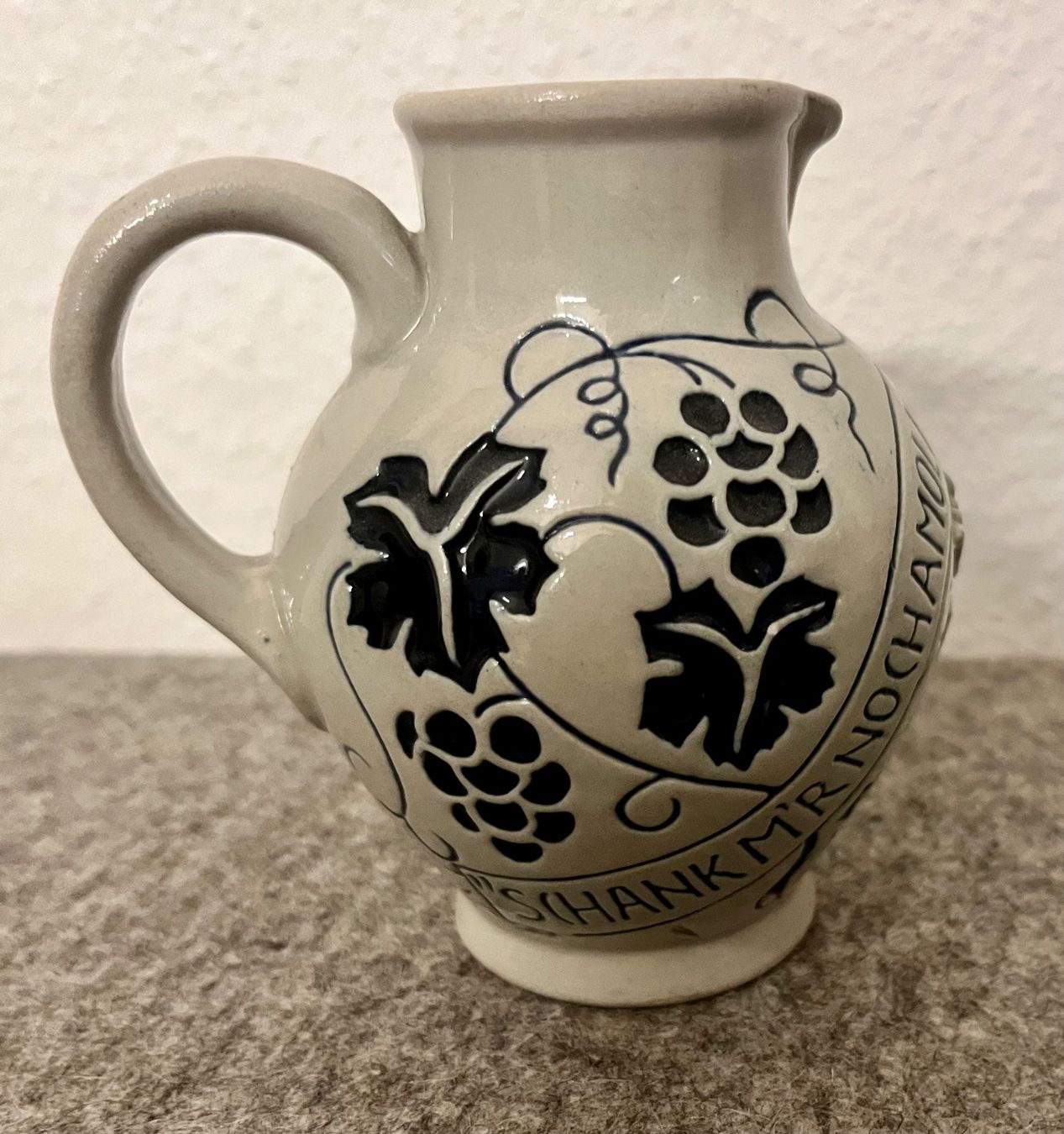 Caraffe: Weinkrüglein Heim Alsace 1/4l Steingut – Usato da Basel venduto da so1_nf6l 3