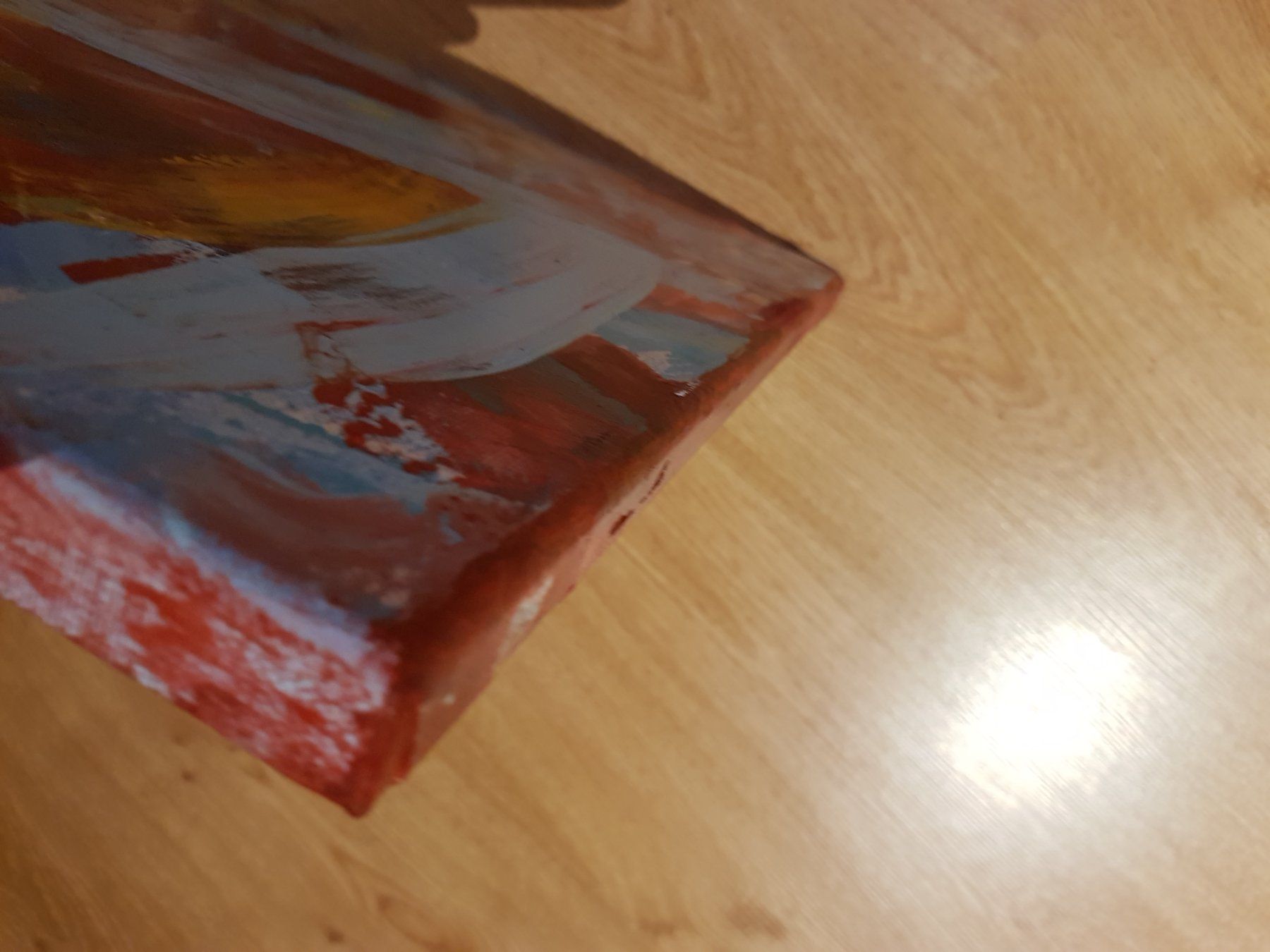 Gemälde: Painting: "Whoosh", 40 x 60 cm canvas frame – Neu und originalverpackt aus Turbenthal von viw_48fr 1