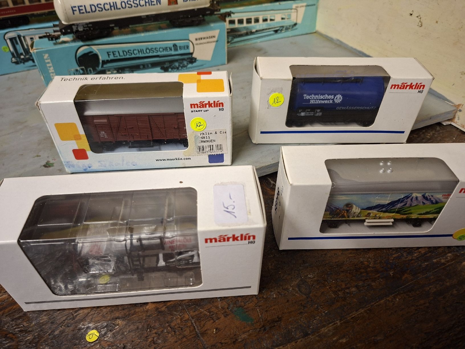 Märklin Modellini di ferrovie: 13 wagons Märklin  – Nuovo (secondo la descrizione) da Monthey venduto da Jmbois 5