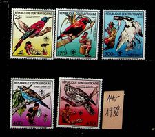 CENTRAFRIQUE  TIMBRES NEUFS** 1988 COTE 14 EUROS /U494