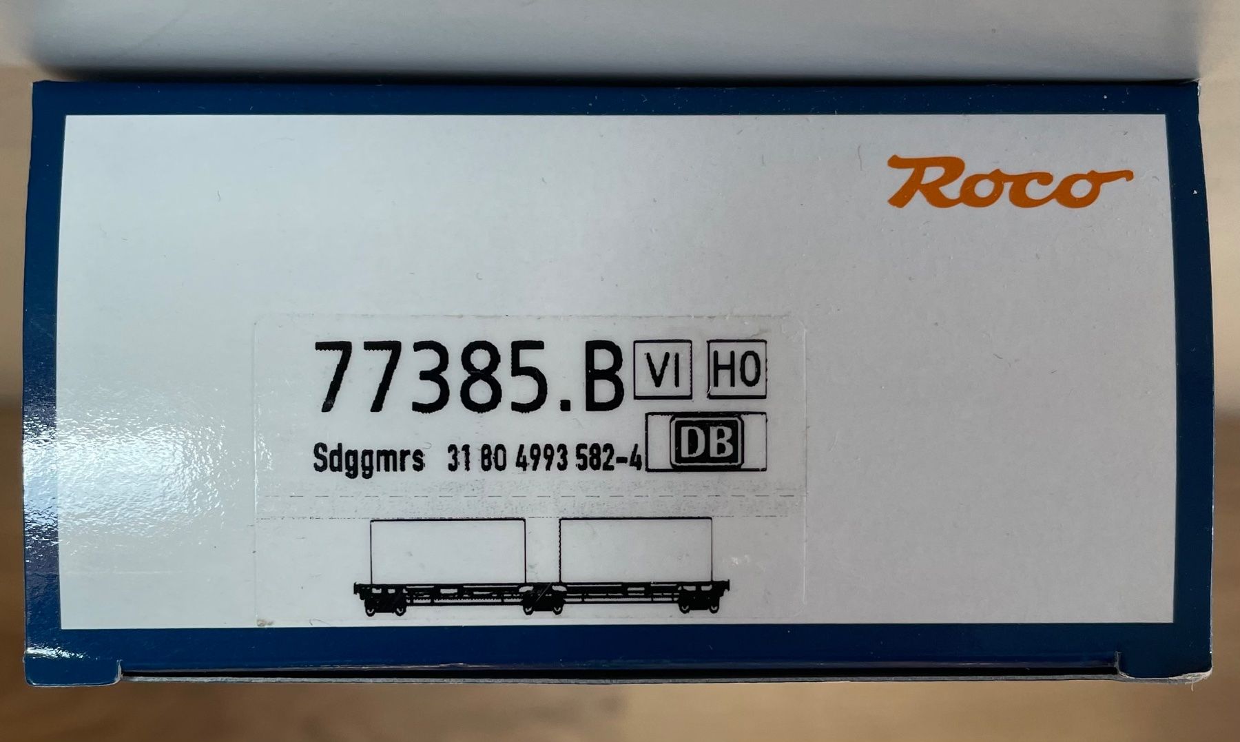 Roco Modellini di ferrovie: Roco 77385.B LKW Walter Doppeltragewagen DB – Nuovo (secondo la descrizione) da Blumenstein venduto da Ritschi 1