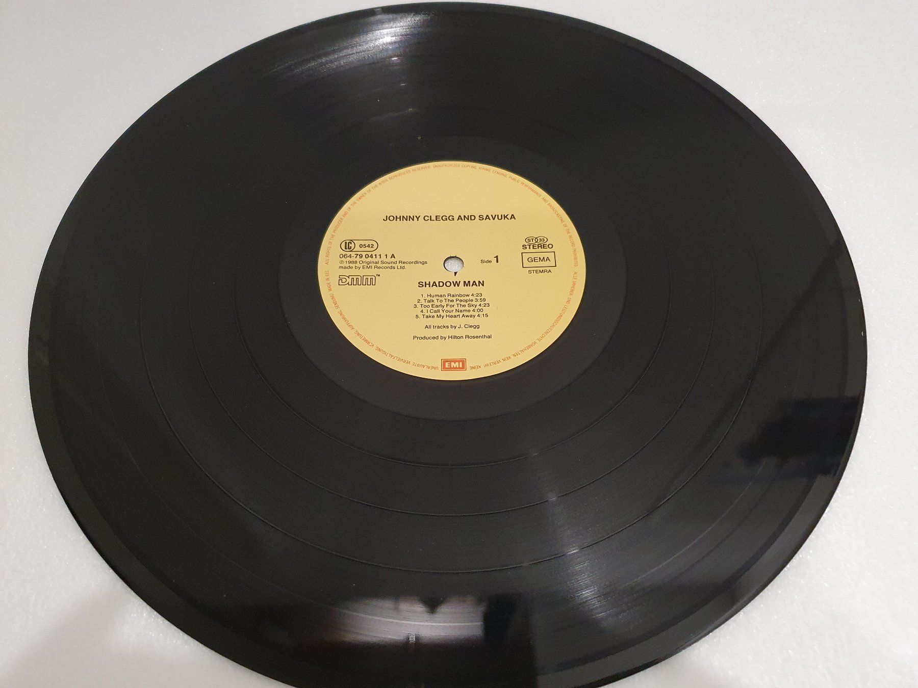 Dischi in vinile: Johnny Clegg & Savuka – Shadow Man – Usato da Uster venduto da Vinyl-Leidenschaft 4