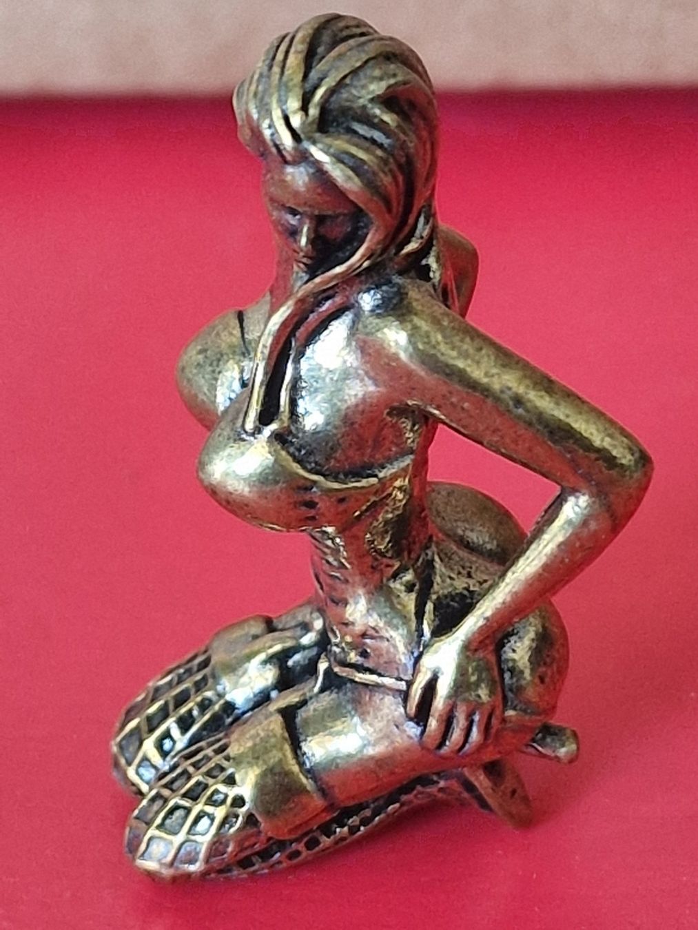 Statuette: Sexy Frau Figur aus Messing – Nuovo (secondo la descrizione) da Uerkheim venduto da Kaufoption 3