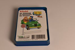 Klassisches Globi-Quartett "Globi im Verkehr" von AGMüller.