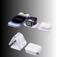 Charger sans fil magnétique 3 en 1 pliable 100W