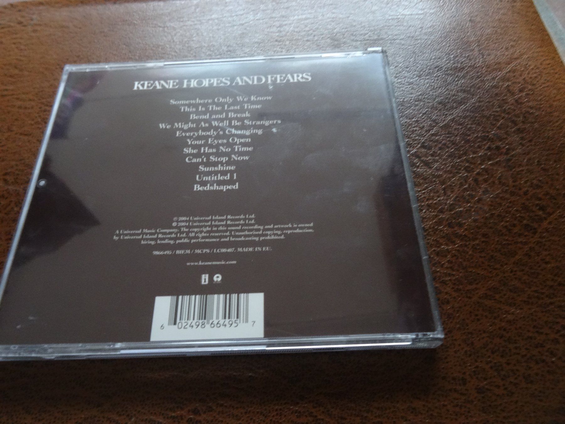 CD: Keane - Hopes and Fears CD – Usato da Olten venduto da Disc-Ausverkauf 1