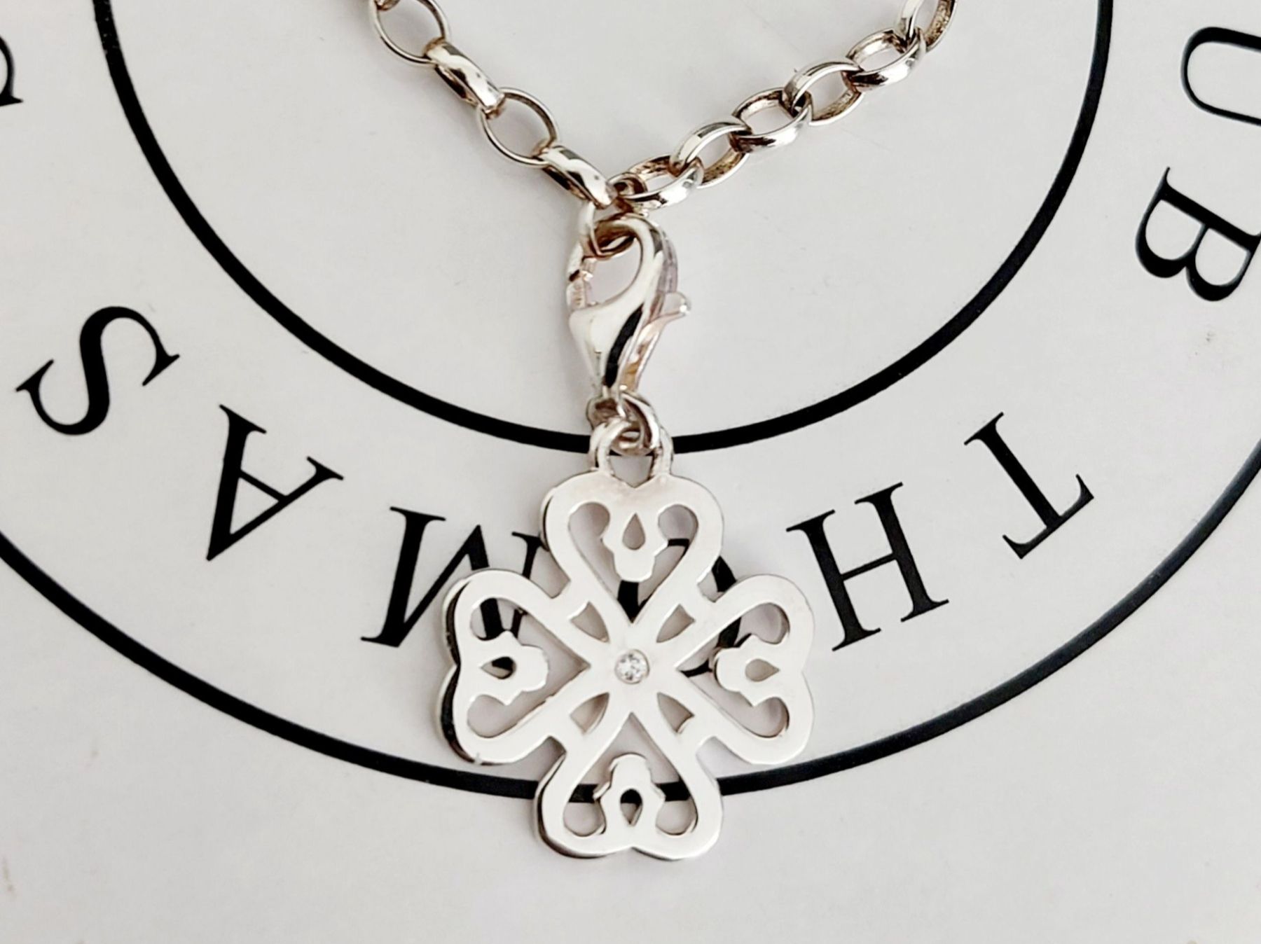 Thomas Sabo Ciondoli: Thomas Sabo Anhänger Silber 925+Diamant – Nuovo (secondo la descrizione) da Madetswil venduto da triforuz 1