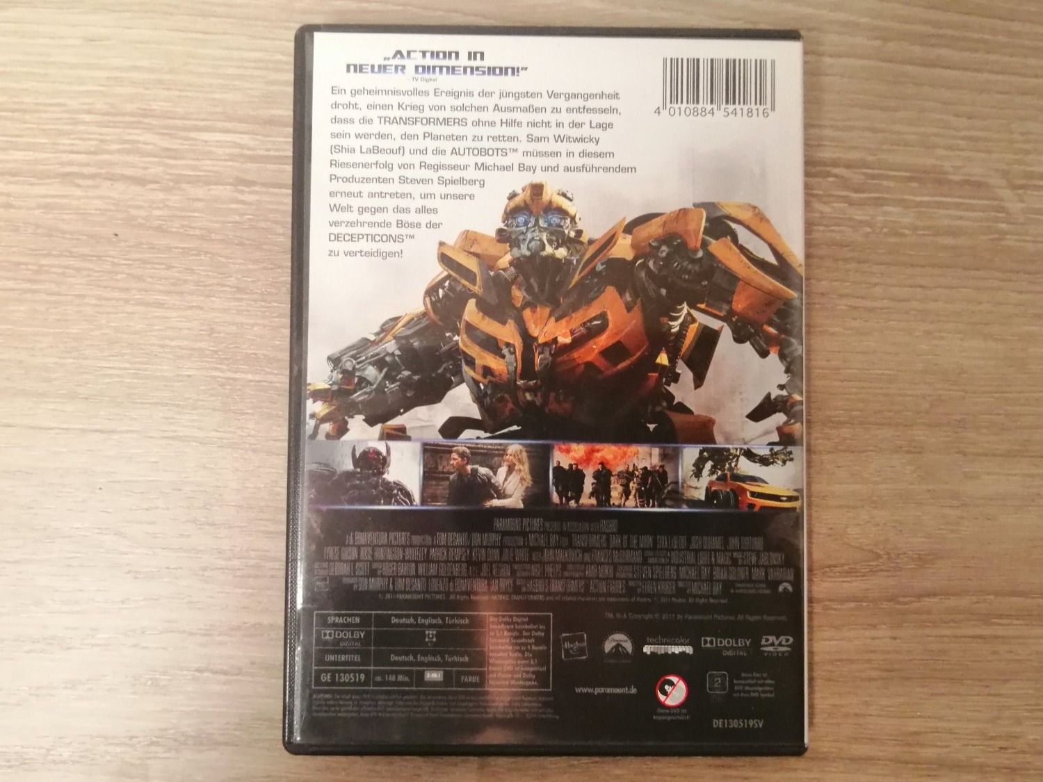 Tutti i DVDs: Transformers 3 (DVD) – Usato da Esslingen venduto da Lp4you 1