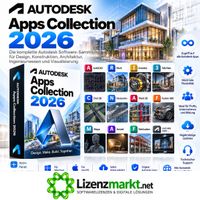 Autodesk Apps Collection 2026 – 3 Jahre Lizenz Windows/macOS