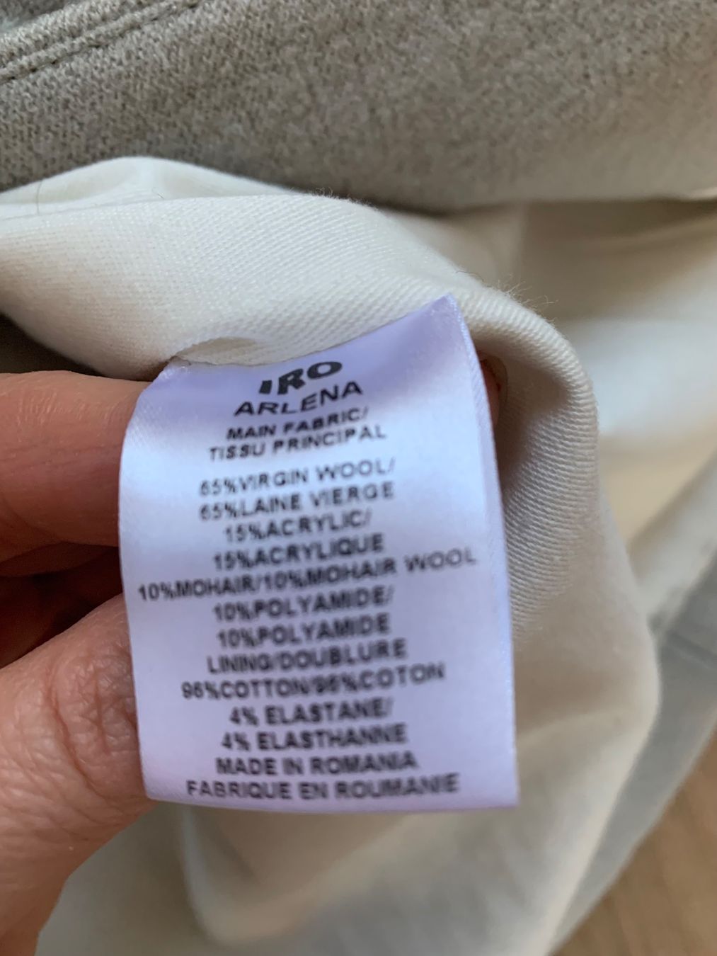 Iro Giacche: Veste style blazer Iro – Usato da Genève venduto da vic_s9c5 4