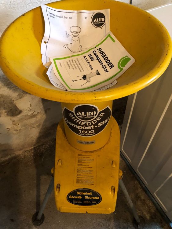 Schredder Häcksler Gartenhäcksler Kompost Kaufen auf Ricardo