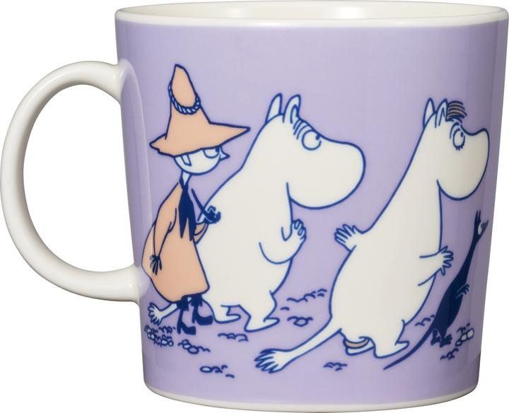 Arabia Tassen: 4 x Arabia Moomin: Becher ABC - H, 0,4L – Neu und originalverpackt aus Mönchaltorf von godetra