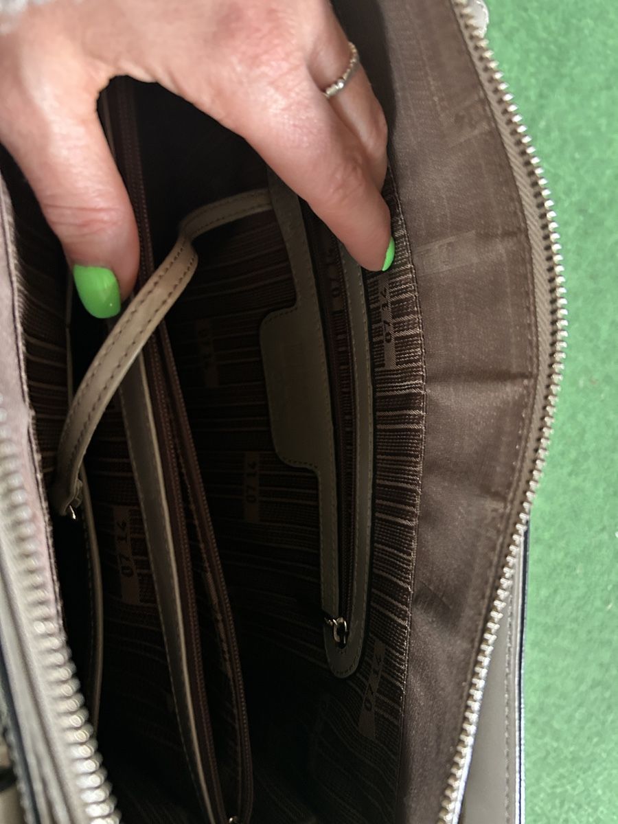 07 14 Borse da donna: Designertasche 0714 Heidi Taupe – Usato da Gockhausen venduto da Borandir 5