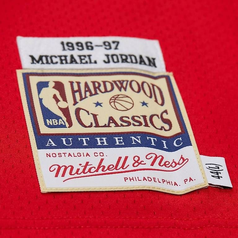 Mitchell & Ness Canottiere & Pantaloni: Michael Jordan, Bulls, 1996-97, Mitchell & Ness – Nuovo e nell'imballaggio originale da Ormalingen venduto da Rune86 4