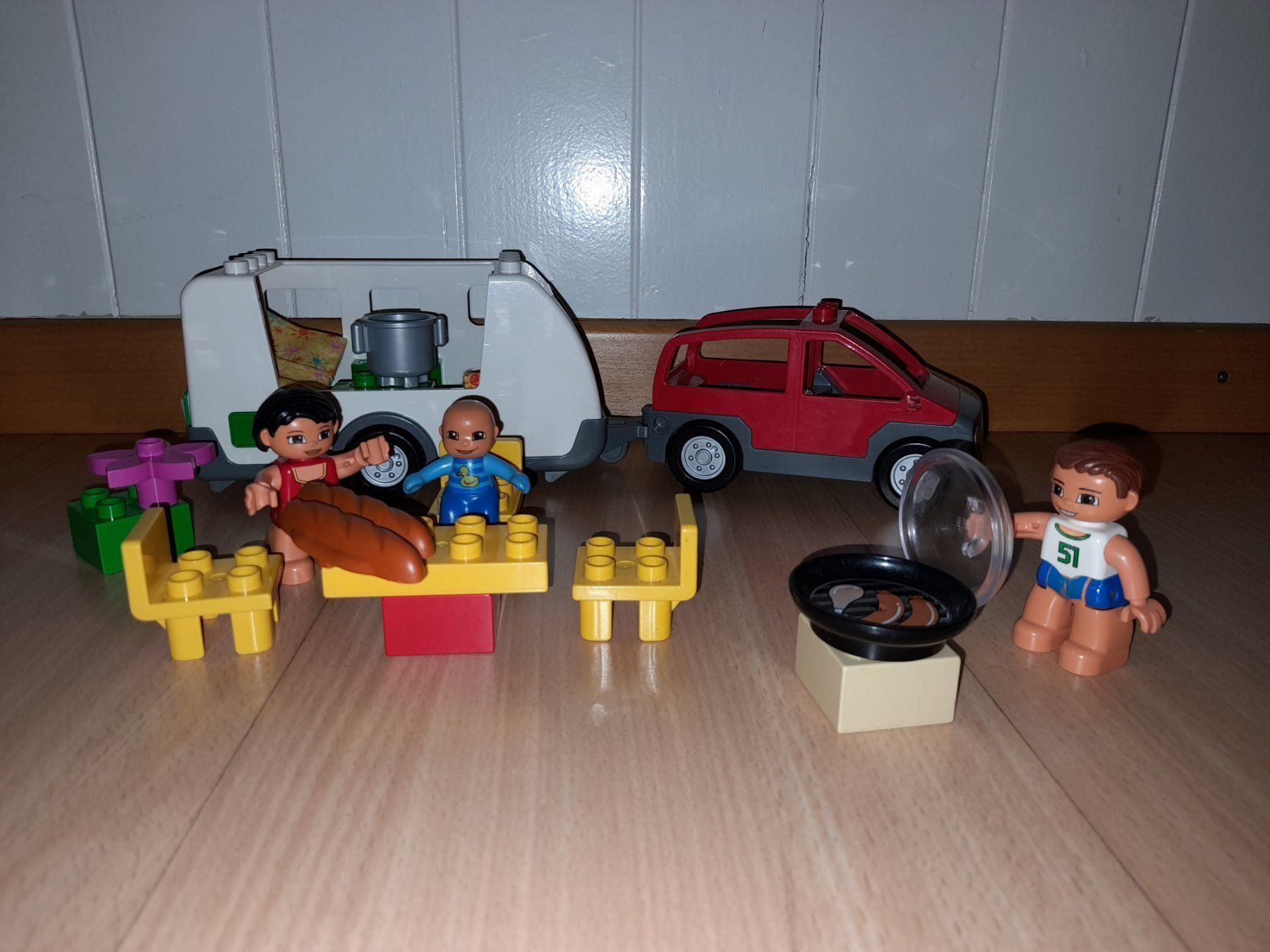 Lego Giocattoli: Lego Duplo Wohnwagen 5655 – Usato da Wittenbach venduto da Gugielmo