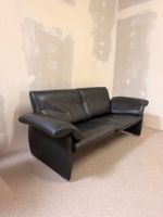 Schwarzes De Sede DS 10 Ledersofa in Schwarz