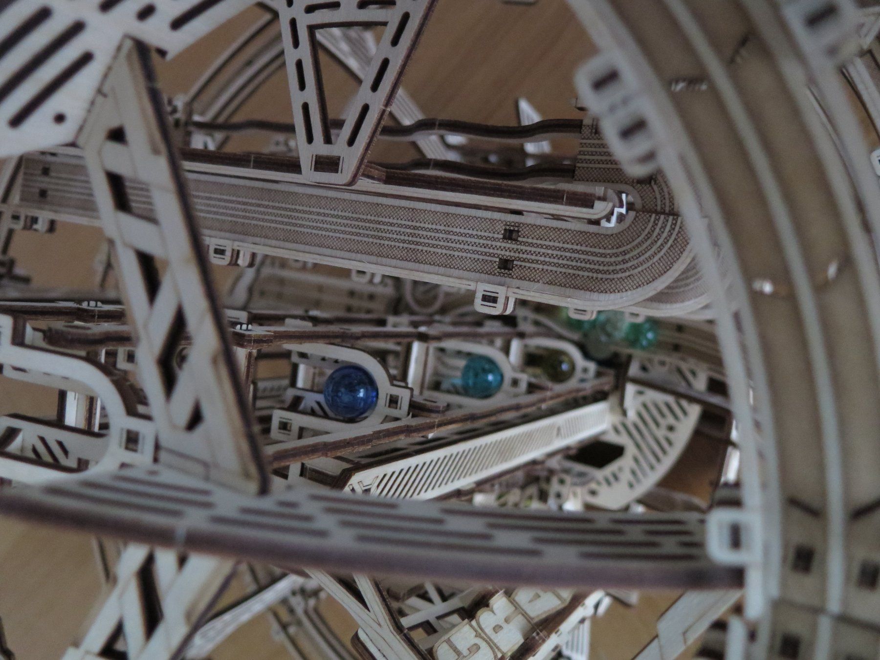 Giocattoli: Wood Trick Murmelbahn aus Holz, Gravity Marble Run – Usato da Basel venduto da Deko1 9