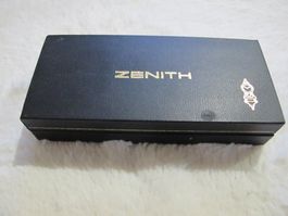 Zenith Uhrenschachtel Herren Ganz Selten Schwarz-Gold 40er