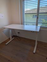 Elektrisch höhenverstellbarer Bürotisch 80 x 160 cm