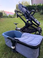 Bugaboo Fox Komplettset mit Babywanne, Mitfahrbrett & Zubehö