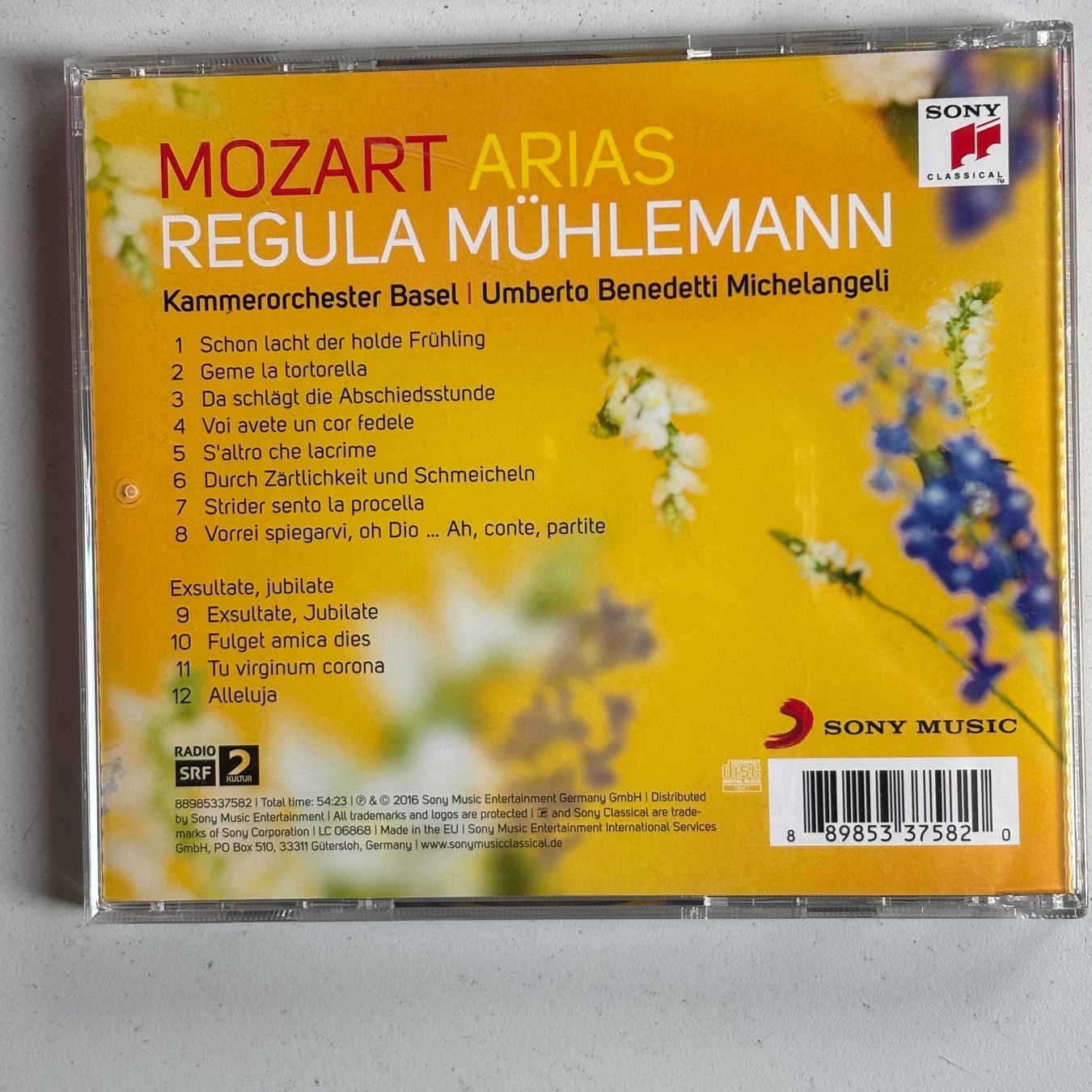 CD: Regula Mühlemann: Mozart Arias – Usato da Stans venduto da Abukadnezar 1