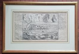 Original Kupferstich von Bodenehr, Appenzell um 1720,