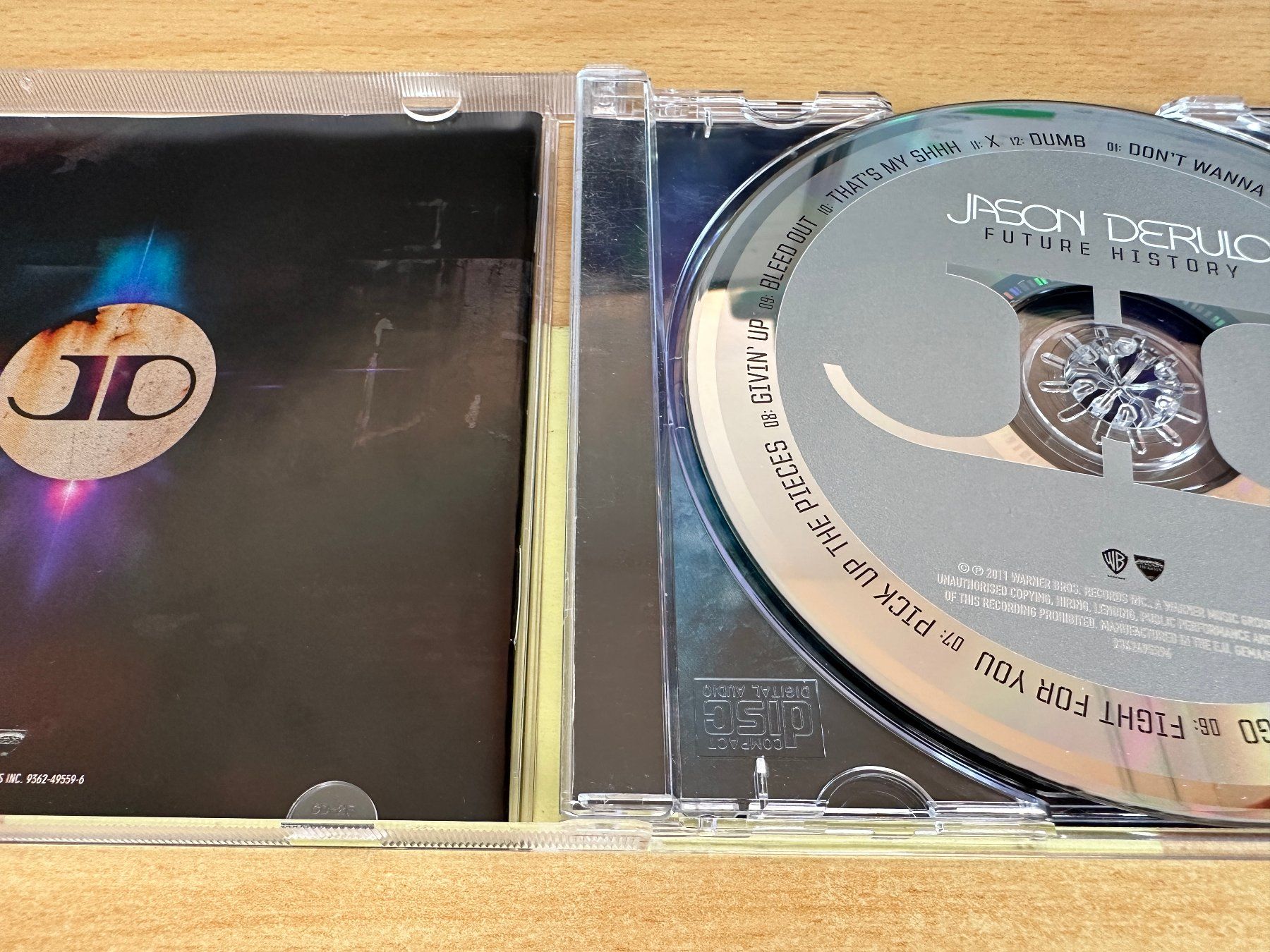 CD: Jason Derülo – Future History – Usato da Rikon im Tösstal venduto da Alpenmutz 2
