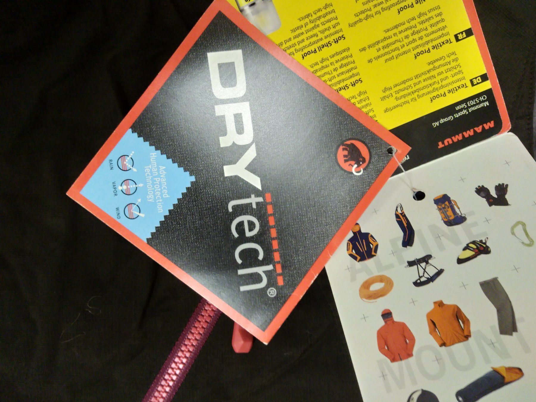 Mammut Pantaloni: Mammut Skihose 34 Drytech Braun, Neu – Nuovo e nell'imballaggio originale da Müllheim Dorf venduto da florita01 3