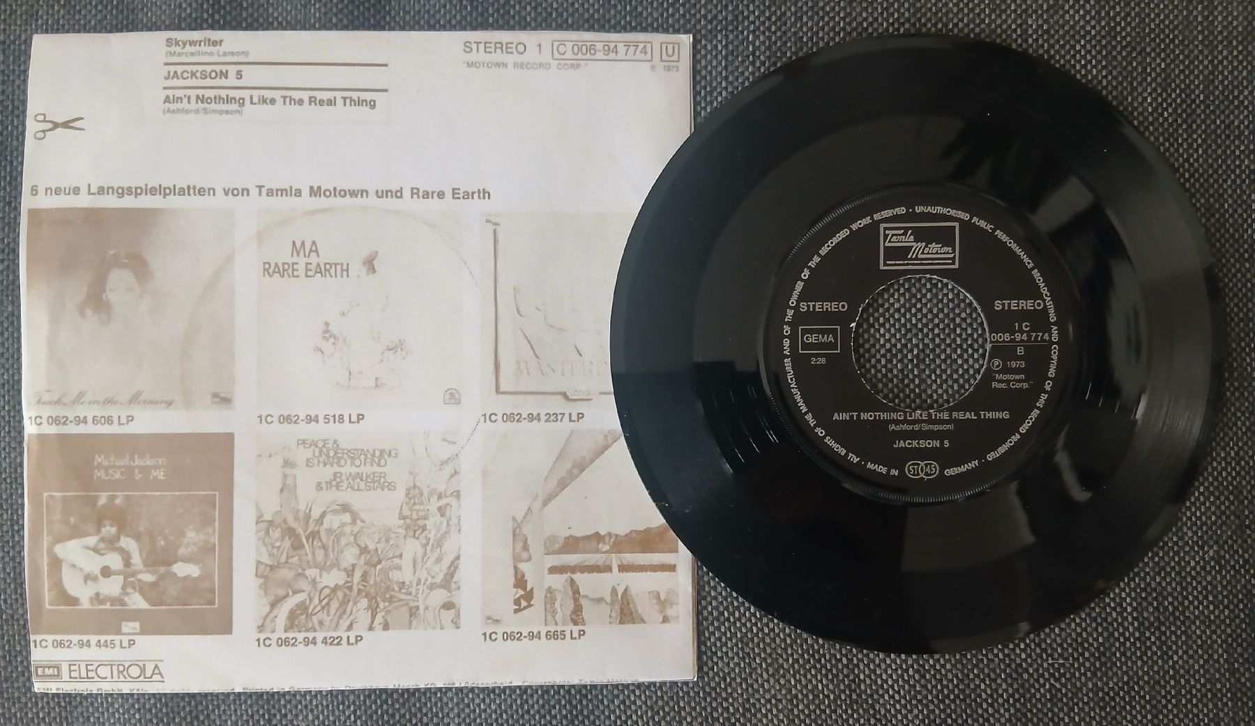 Dischi in vinile: Michael and Jackson Jackson 5 - Skywriter - 7' vynil – Usato da Watt venduto da Tomaf 1