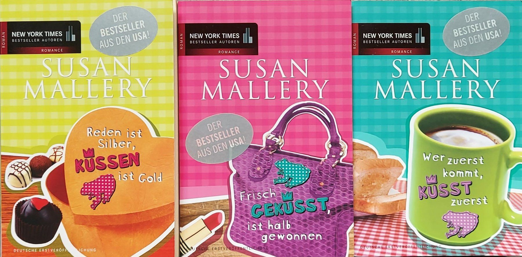 Bücher: Susan Mallery Romane, 3 Stk.   Titan Sisters – Gebraucht aus Belp von Utah7