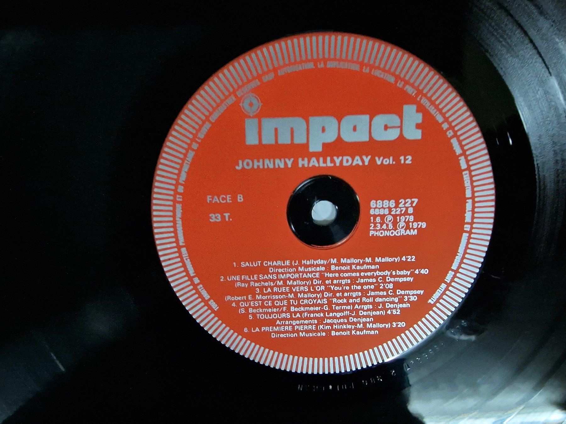 Schallplatten: Johnny Hallyday LP – Volume 12 – Gebraucht aus Root von atelier22 2