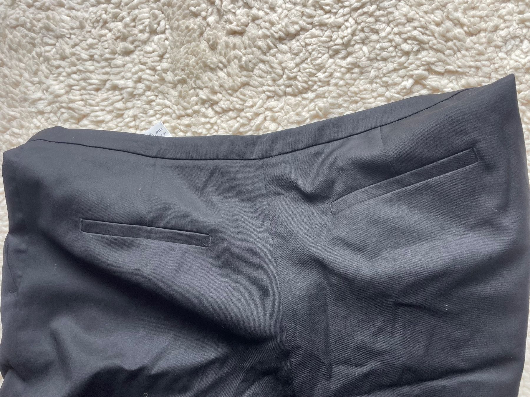 Massimo Dutti Pantaloni: Hose Wolle Massimo Dutti Gr. 42 schwarz – Nuovo (secondo la descrizione) da Zürich venduto da lis_7chm 1