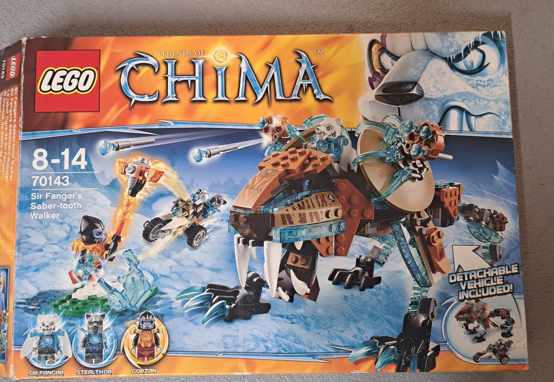 Lego Baukästen: Lego Chima 70143 Säbelzahn Roboter – Gebraucht aus Küssnacht am Rigi von AutoVilla