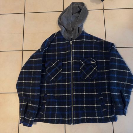 Peso blaue Flanneljacke Grösse - M